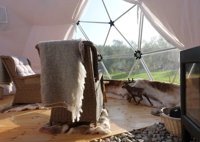 Lüks kamp alanı Wild Caribou Dome